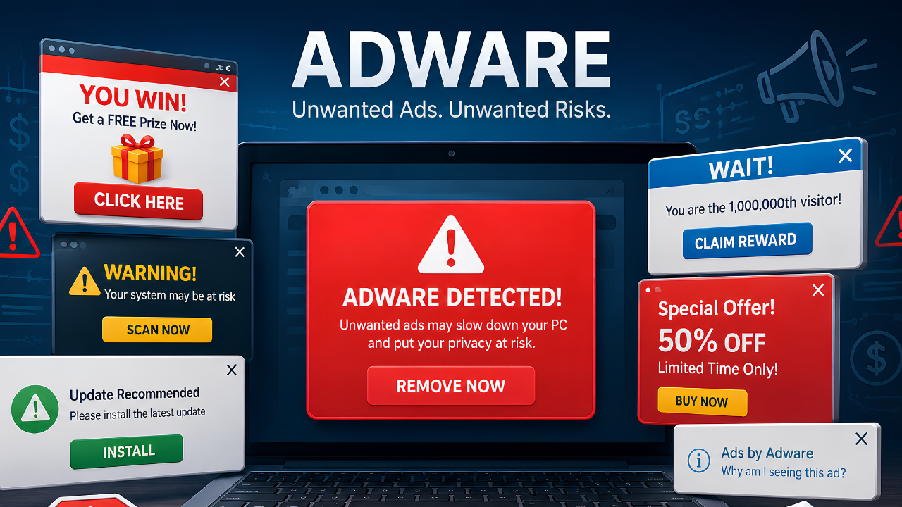 What Is Adware? How It Gets on Your PC (2026 Guide)