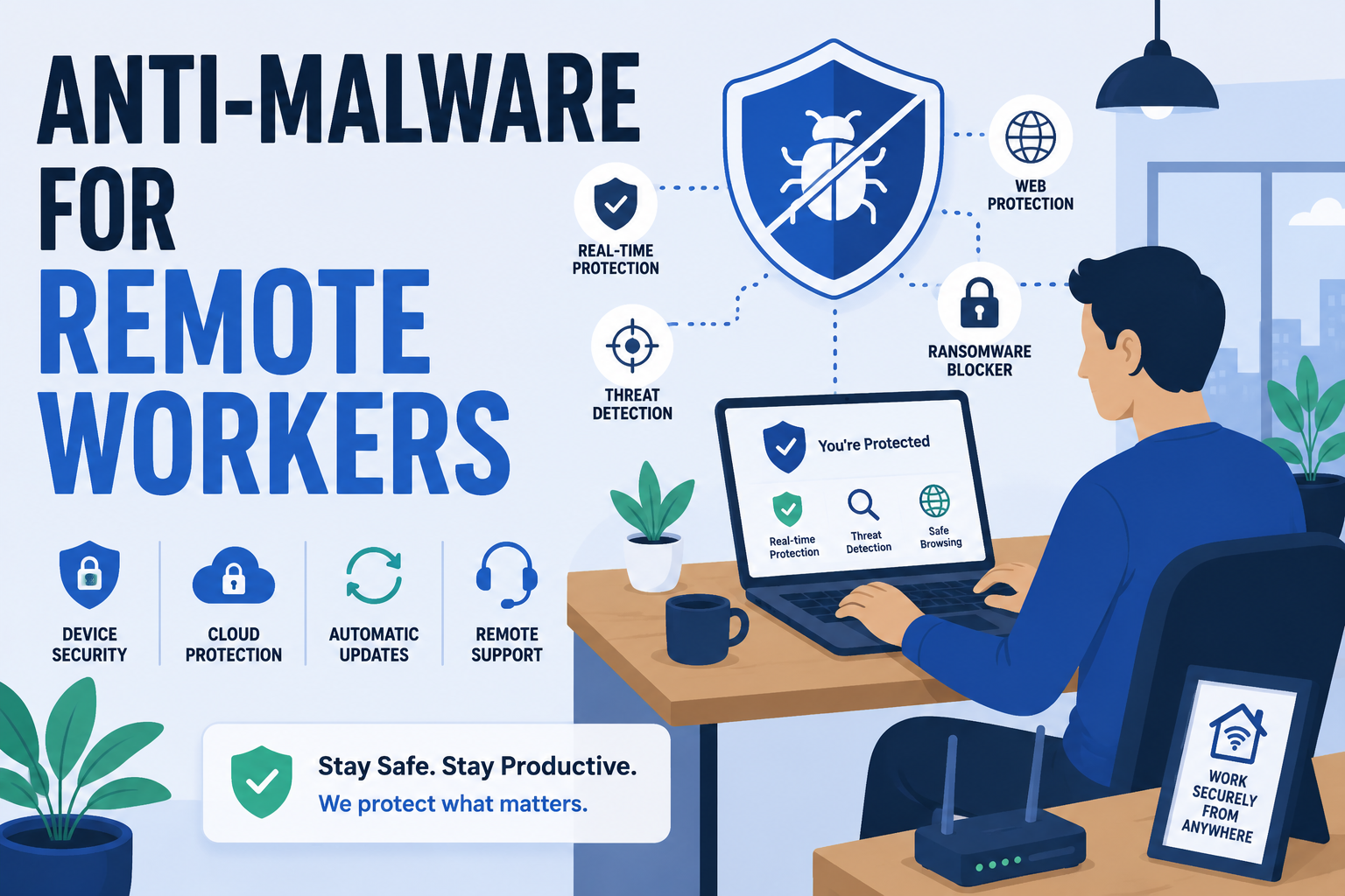 Anti-Malware for Remote Workers: What to Look For